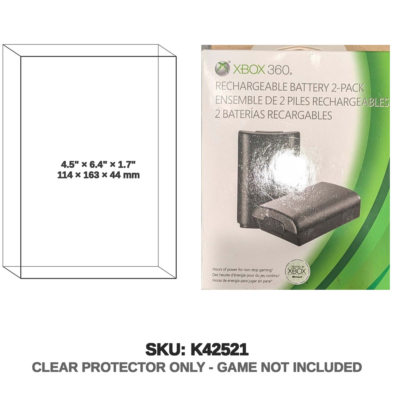 Xbox 360 Rechargeable Batter 2-Pack
