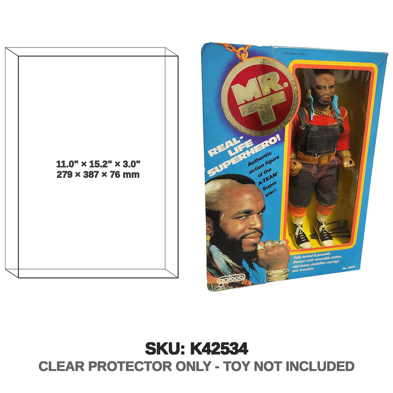 Hasbro The A-Team 12 Inch Mr. T Doll