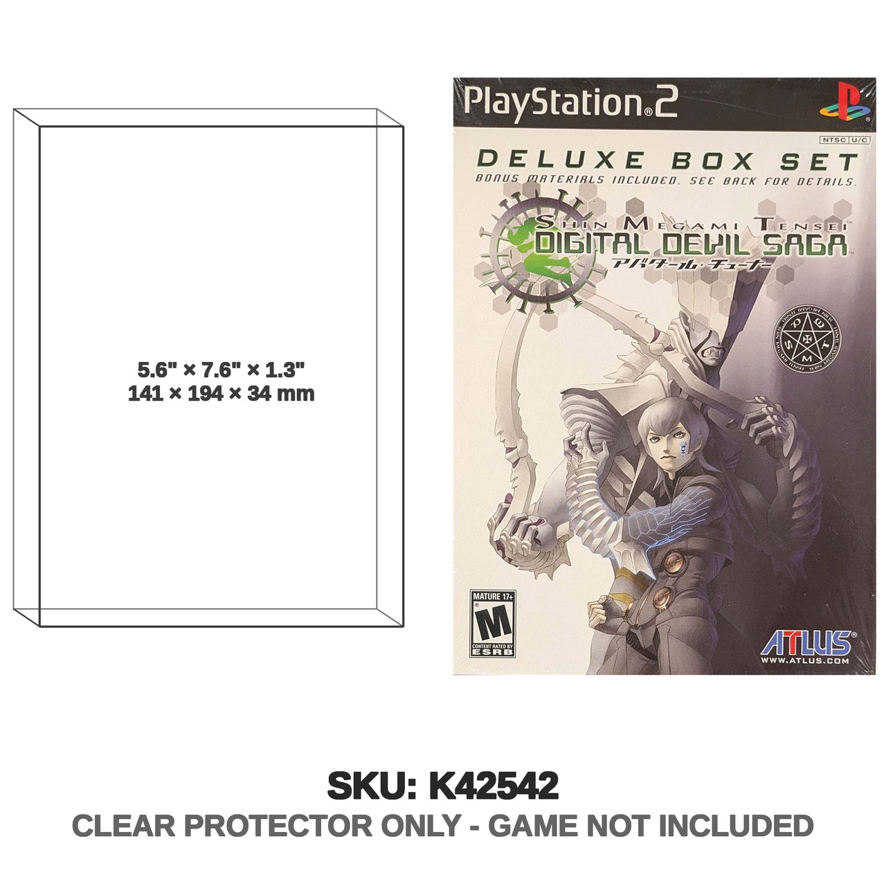 Shin Megami Tensei Digital Devil Saga PS2 Deluxe Box Set