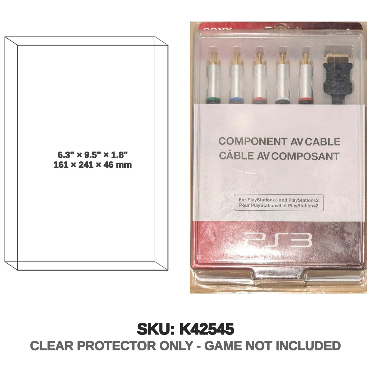 Sony Playstation 3 Component Cables