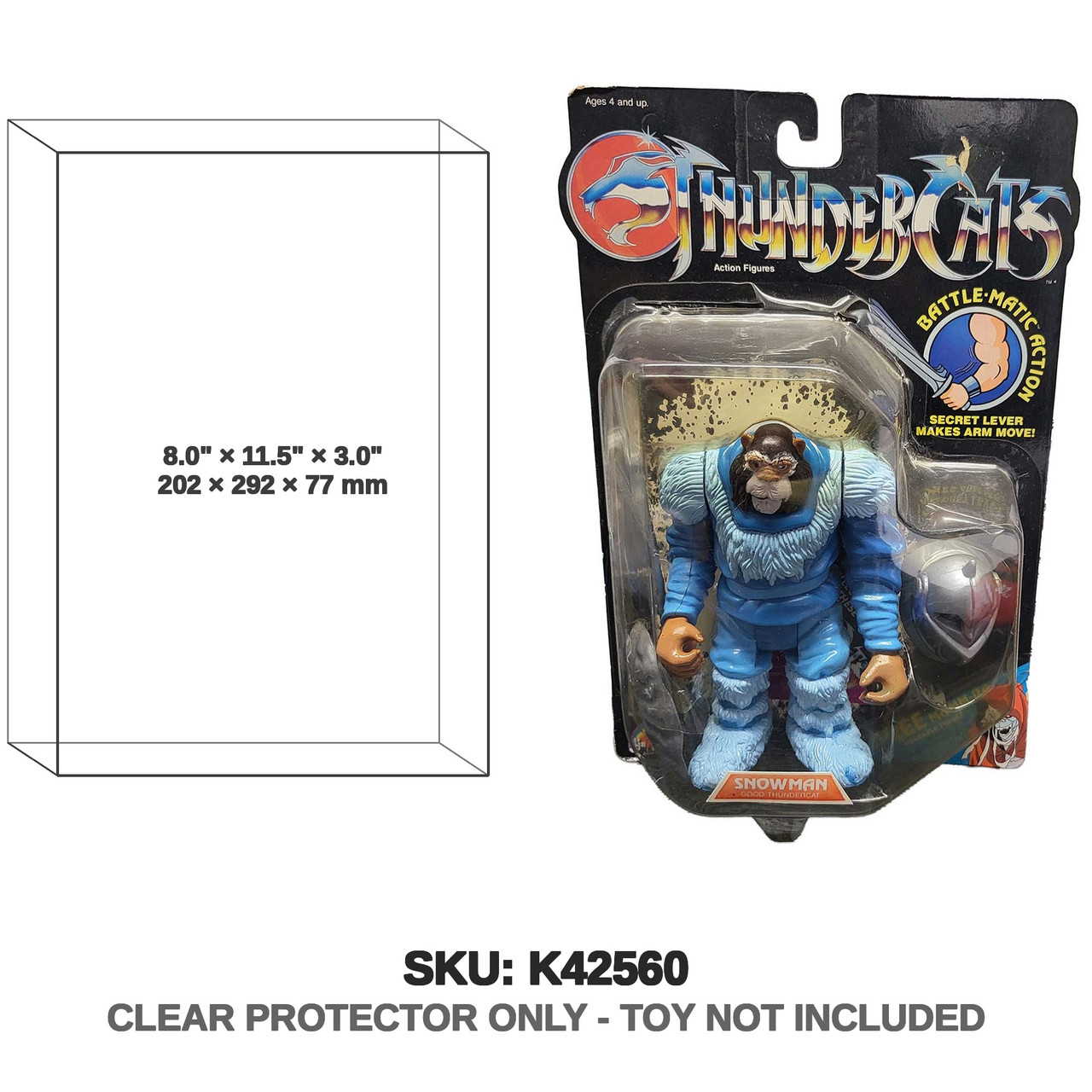 LJN ThunderCats Snowman Action Figure