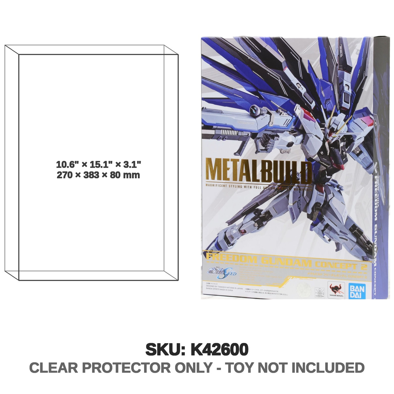 Bandai Metal Build Freedom Gundam Concept 2 2018