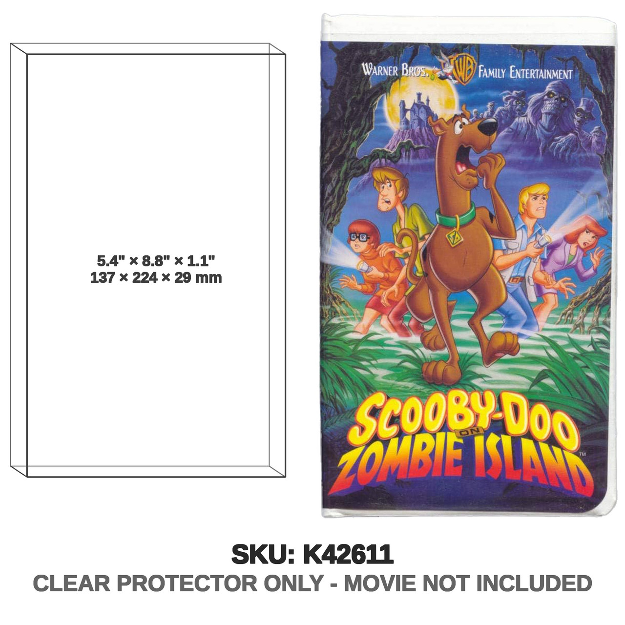 Warner Bros Scooby-Doo DVD on Zombie Island