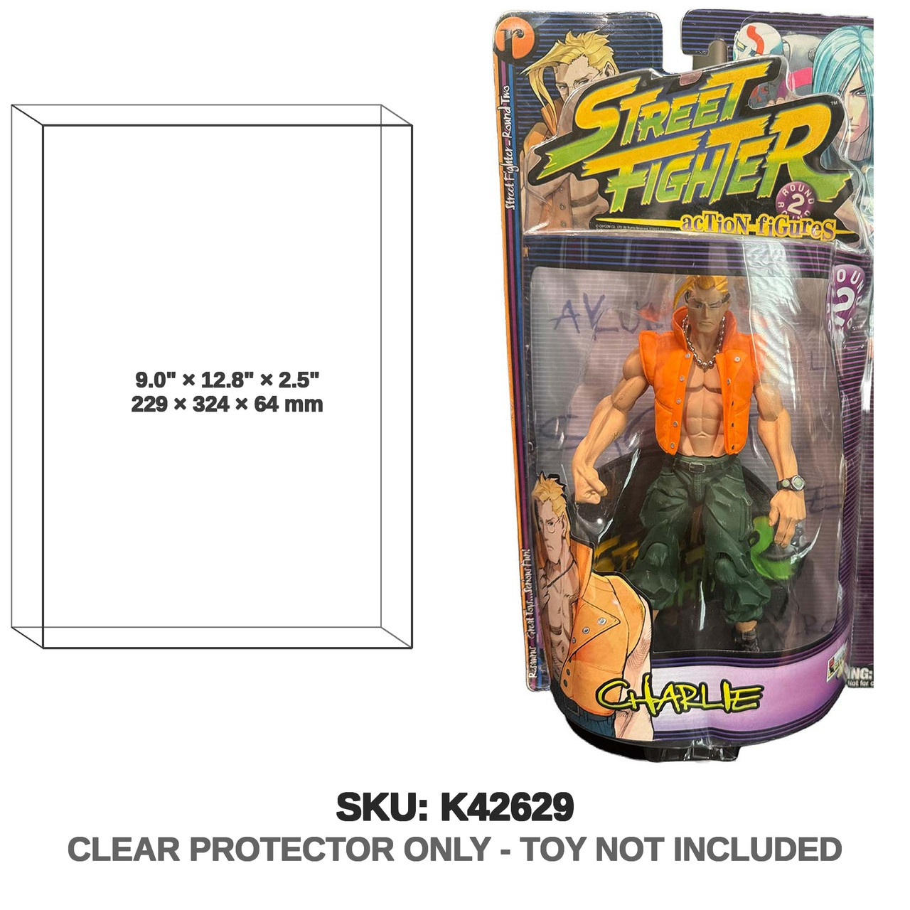 Resaurus Street Fighter Charlie Action Figure