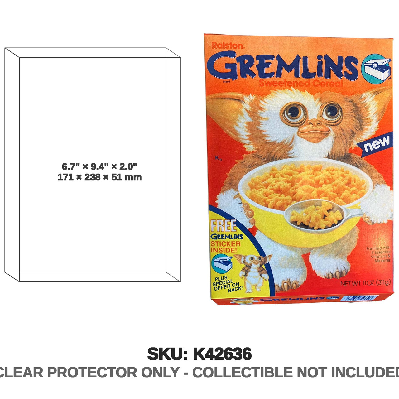 Funko Gremlins Cereal Box Repro