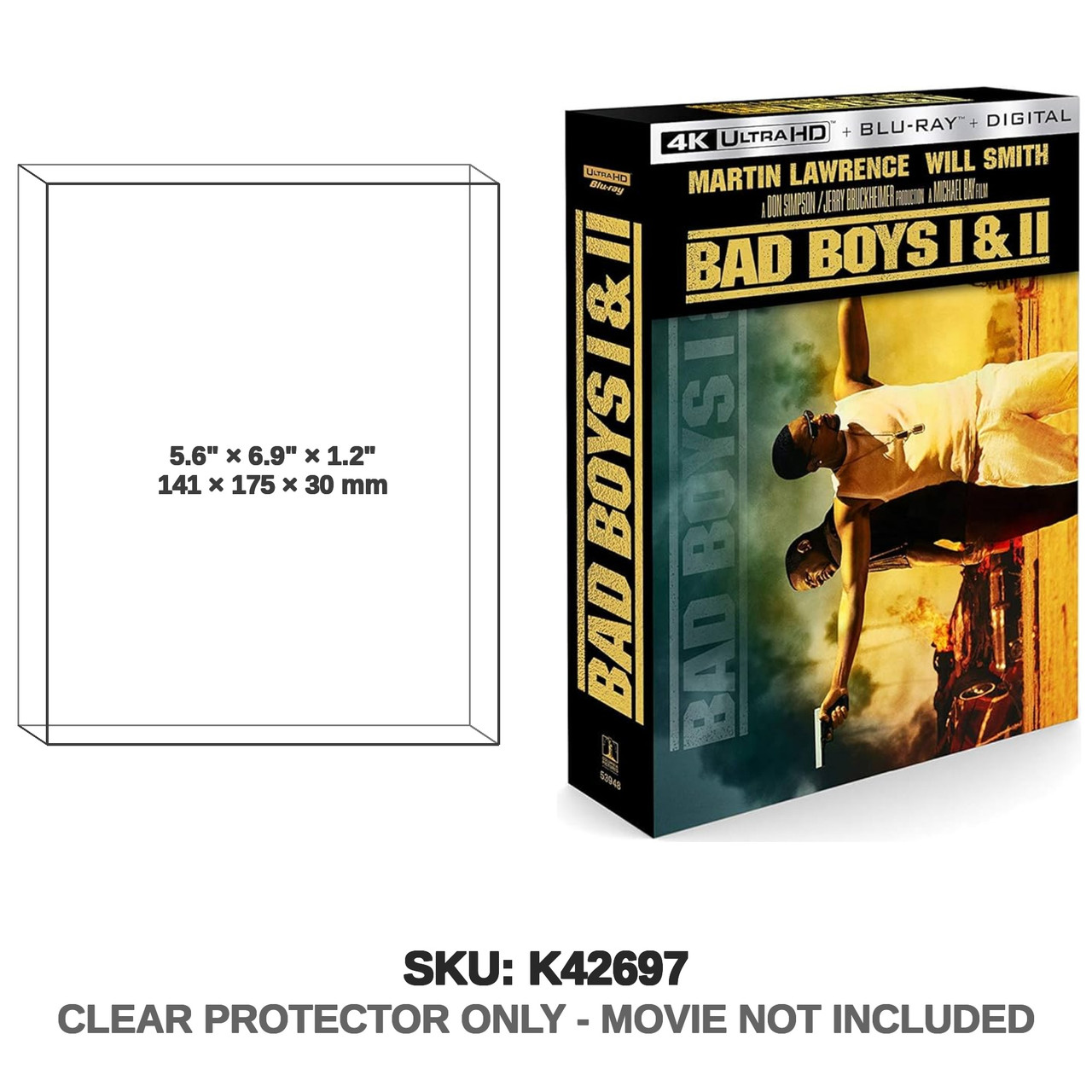 Bad Boys 1 and 2 4K Collection
