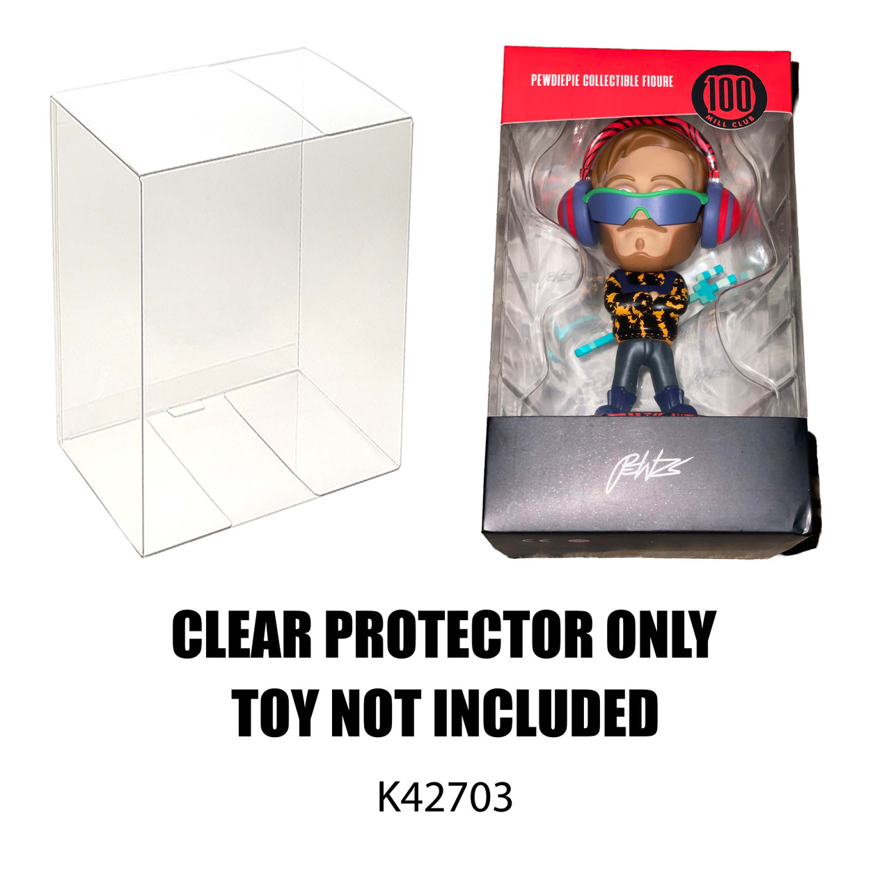 Protector For PewDiePie 100 Million Figurine