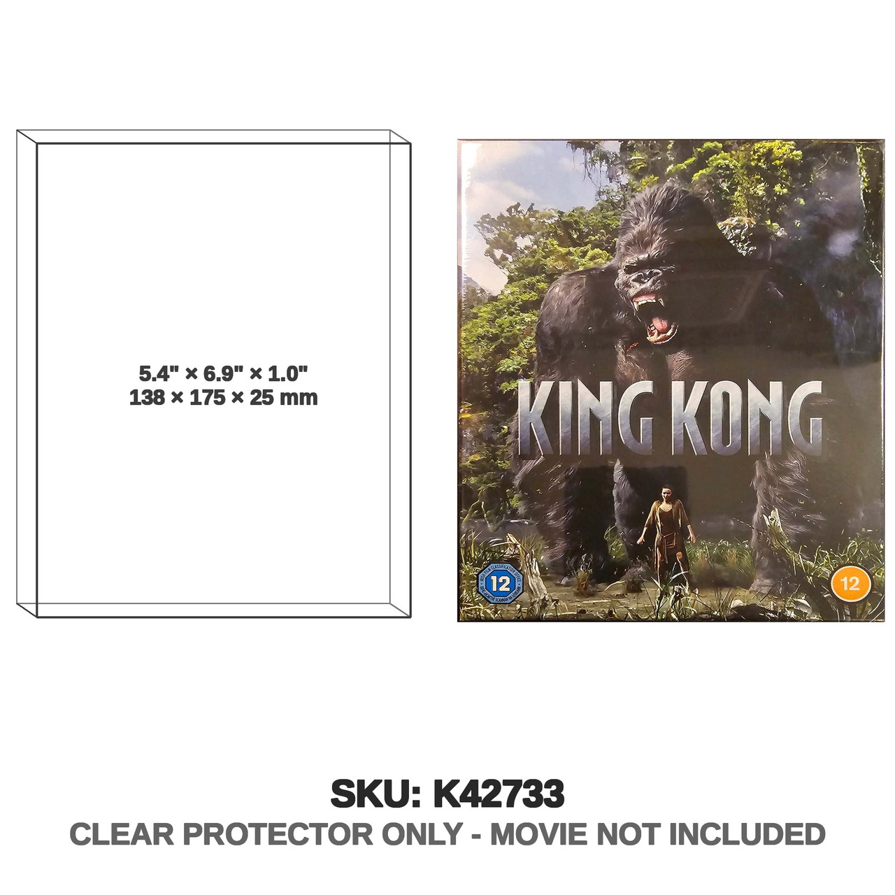 King Kong UK Exclusive Limited Edition Blu-ray