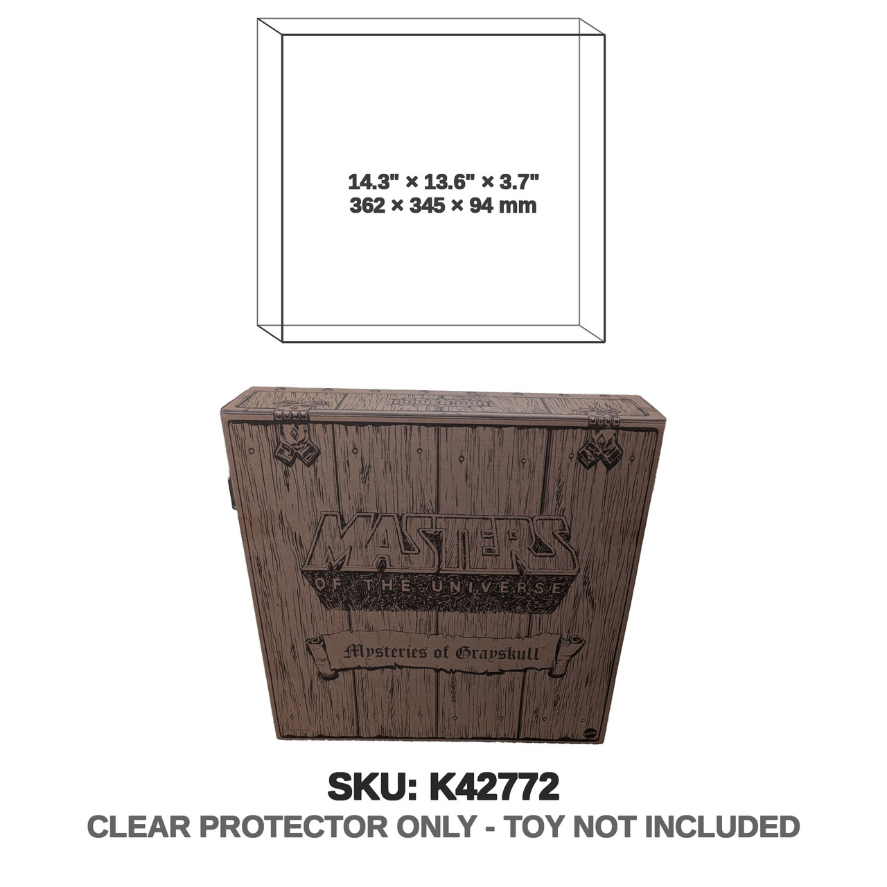 Masters of the Universe Mysteries of Grayskull Box