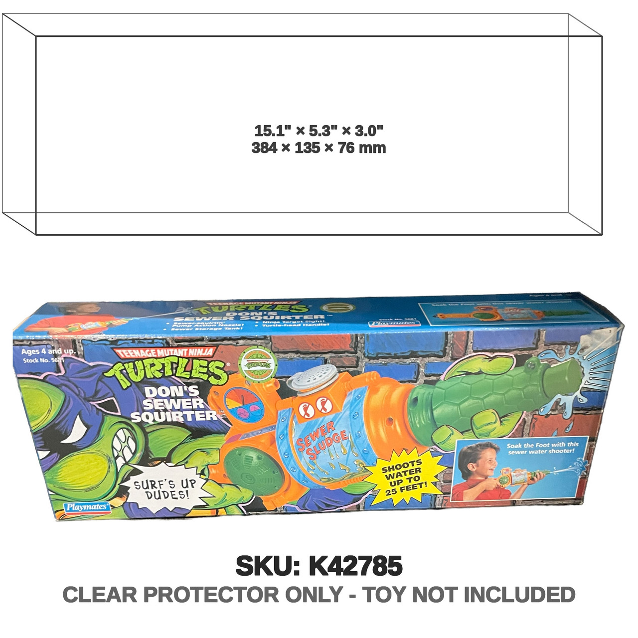 Playmates Teenage Mutant Ninja Turtles Don's Sewer Squirter