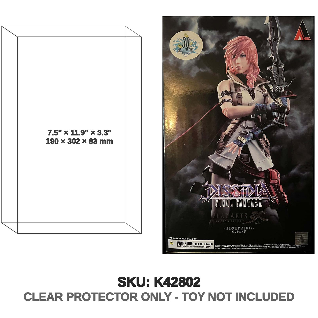 Square Enix Final Fantasy Play Arts Kai Lightning 2013