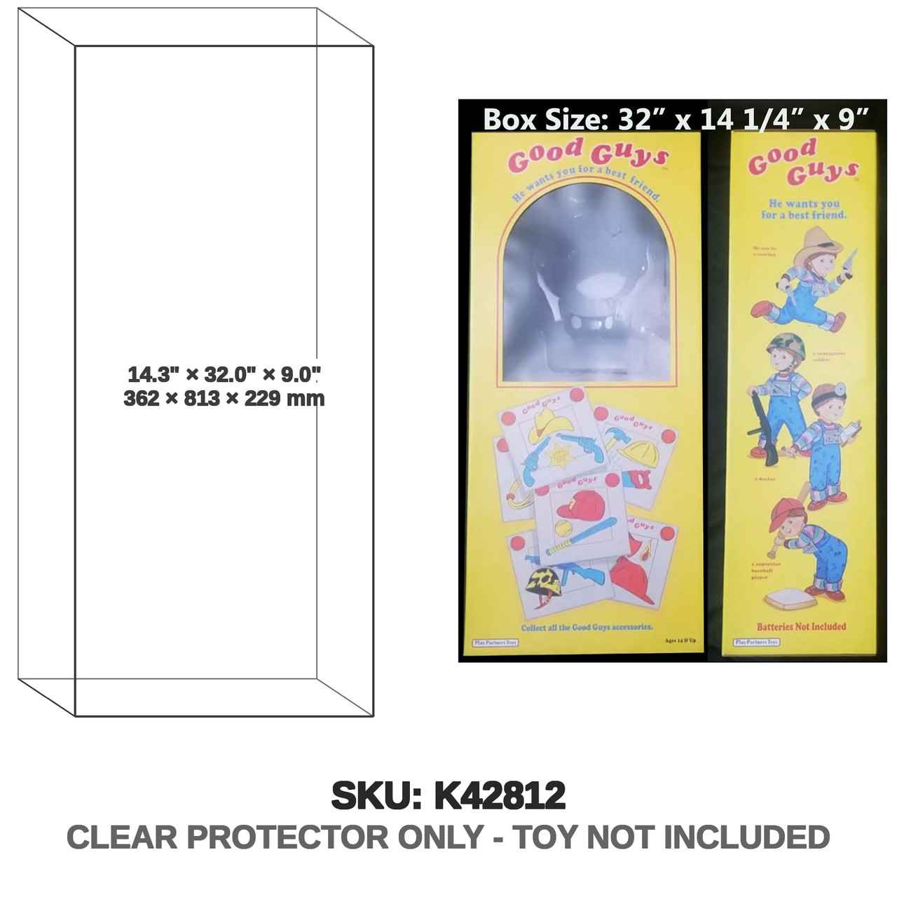 Trick or Treat Studios Chucky Factory non screen accurate box