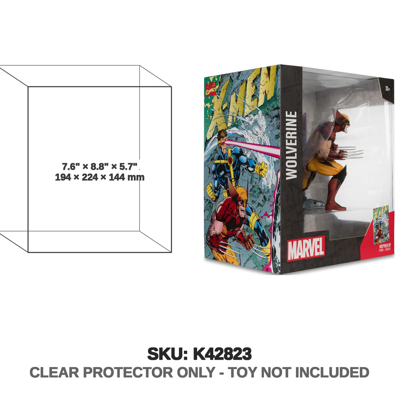 Wolverine Marvel McFarlane 1:10 Scale Figure