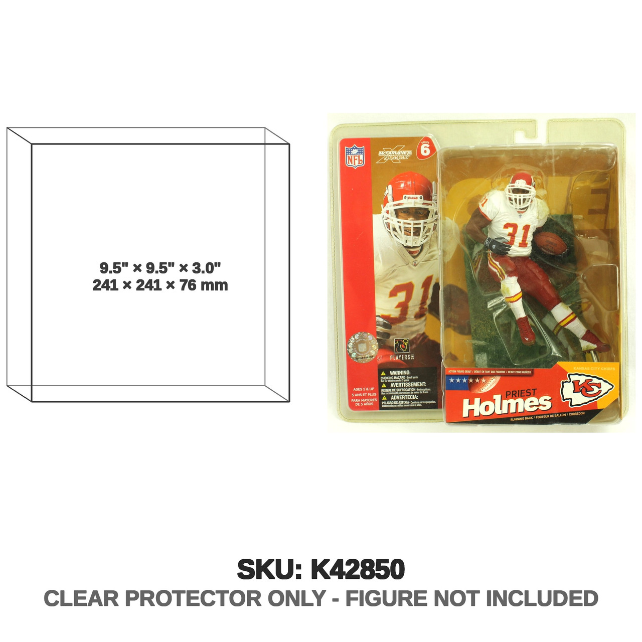 McFarlane NFL Sports Picks Priest Holmes