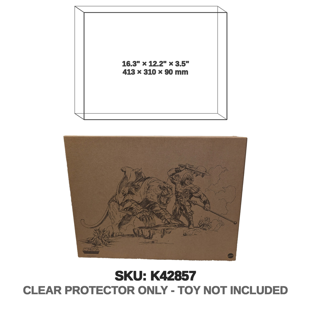 Masters Of The Universe Faker and Dupli-cat In Shipper Box