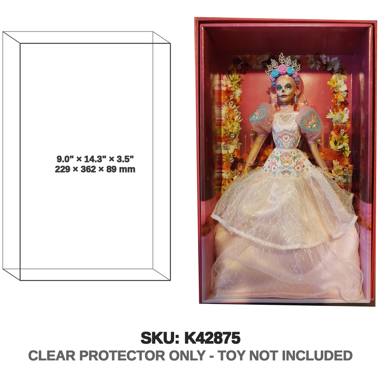 Barbie Dia de Muertos Pink Magnolia Doll