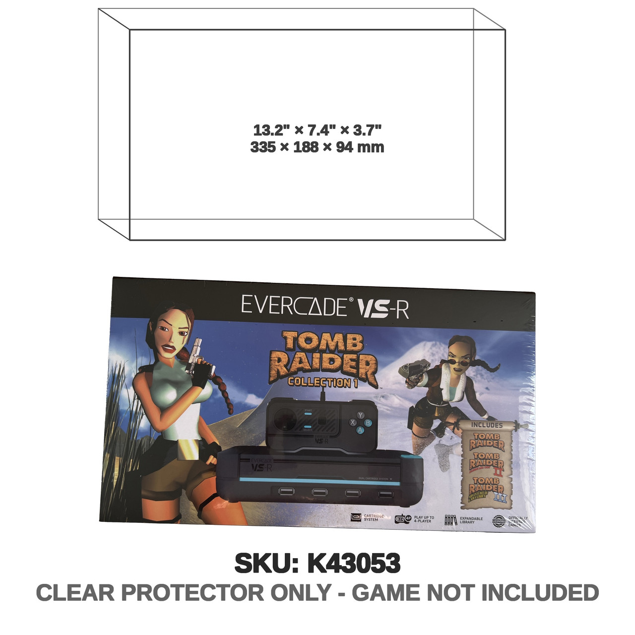 Tomb Raider Collection 1 Evercade VS-R