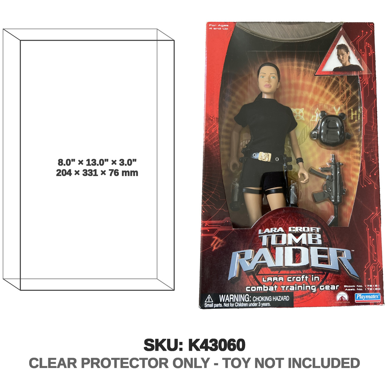 Lara Croft Tomb Raider Combat Training Gear Figure