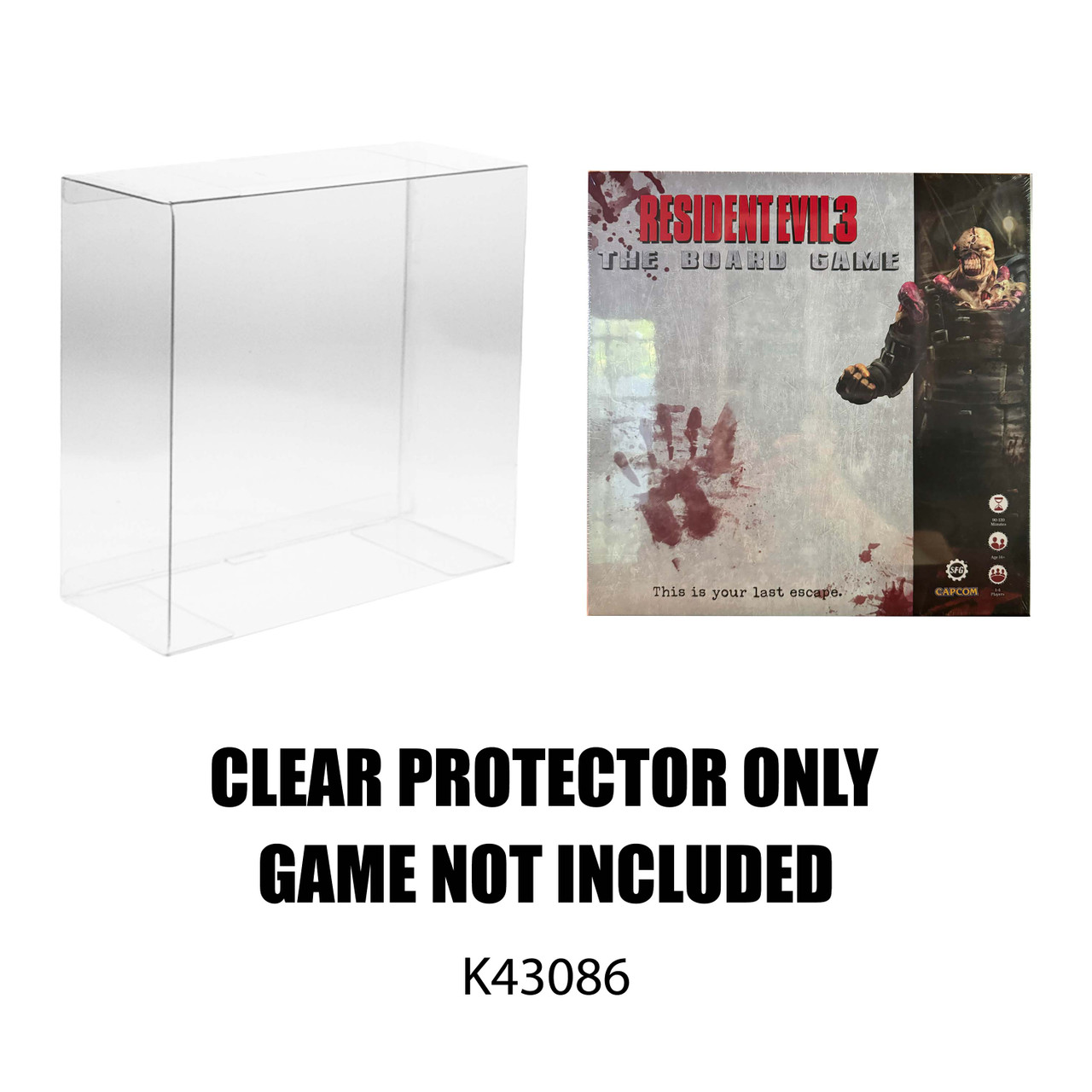 Protector For Resident Evil 3: The Board Game