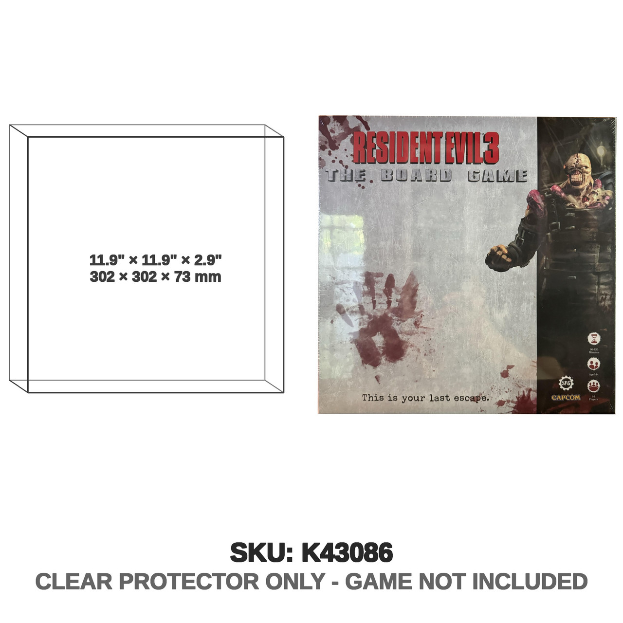 Capcom Resident Evil 3 Board Game