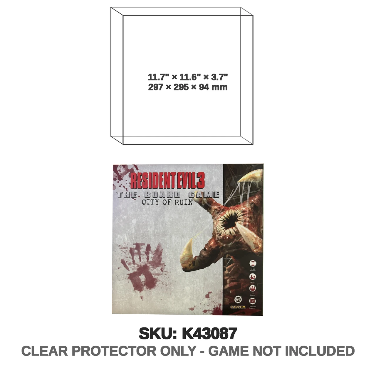 Capcom Resident Evil 3 The Board Game City of Ruin