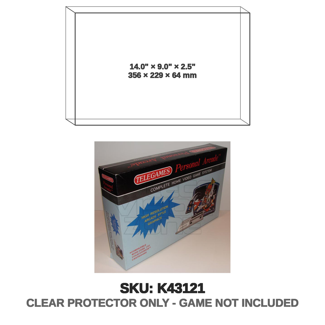 Telegames Personal Arcade Console Box