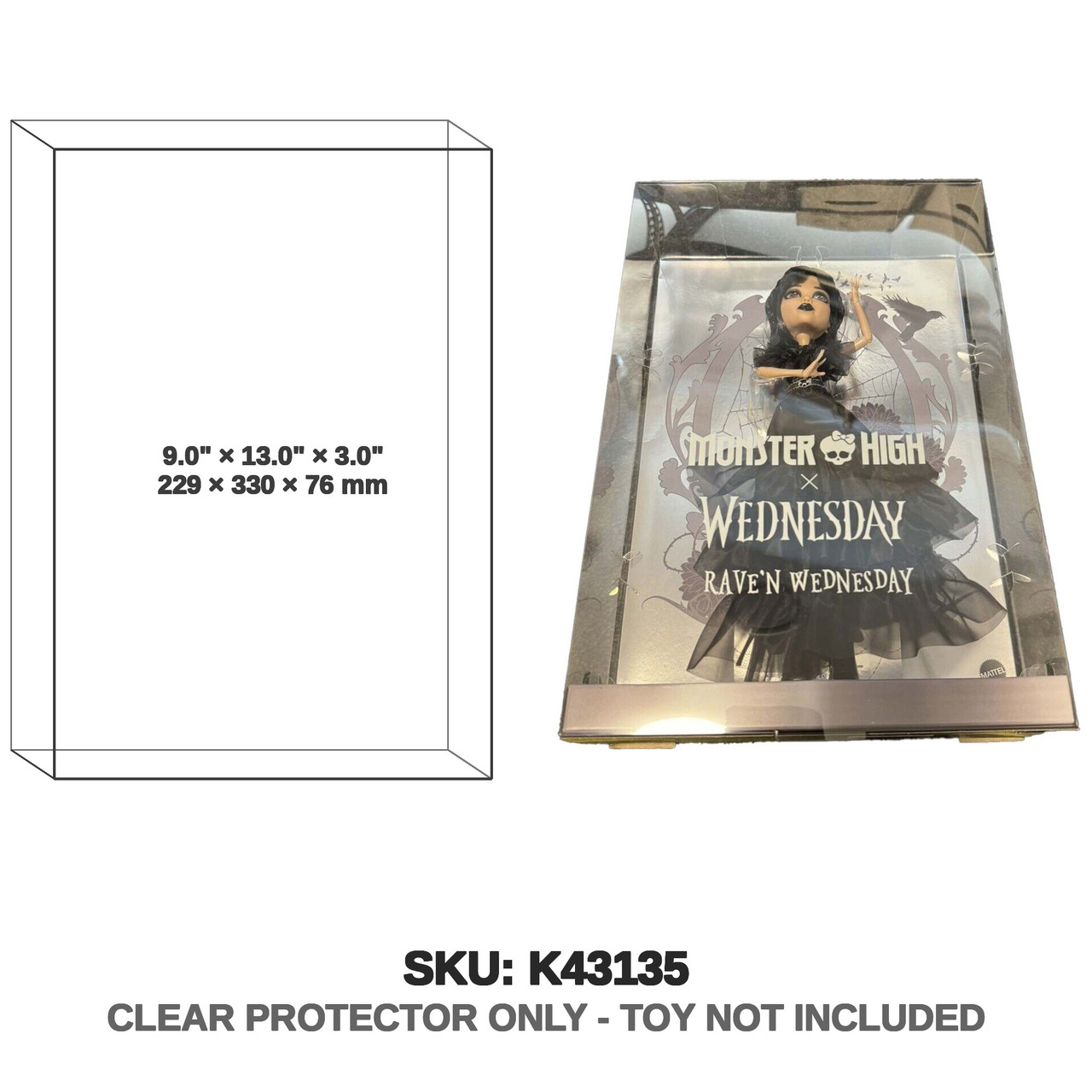 Monster High Rave'N Wednesday