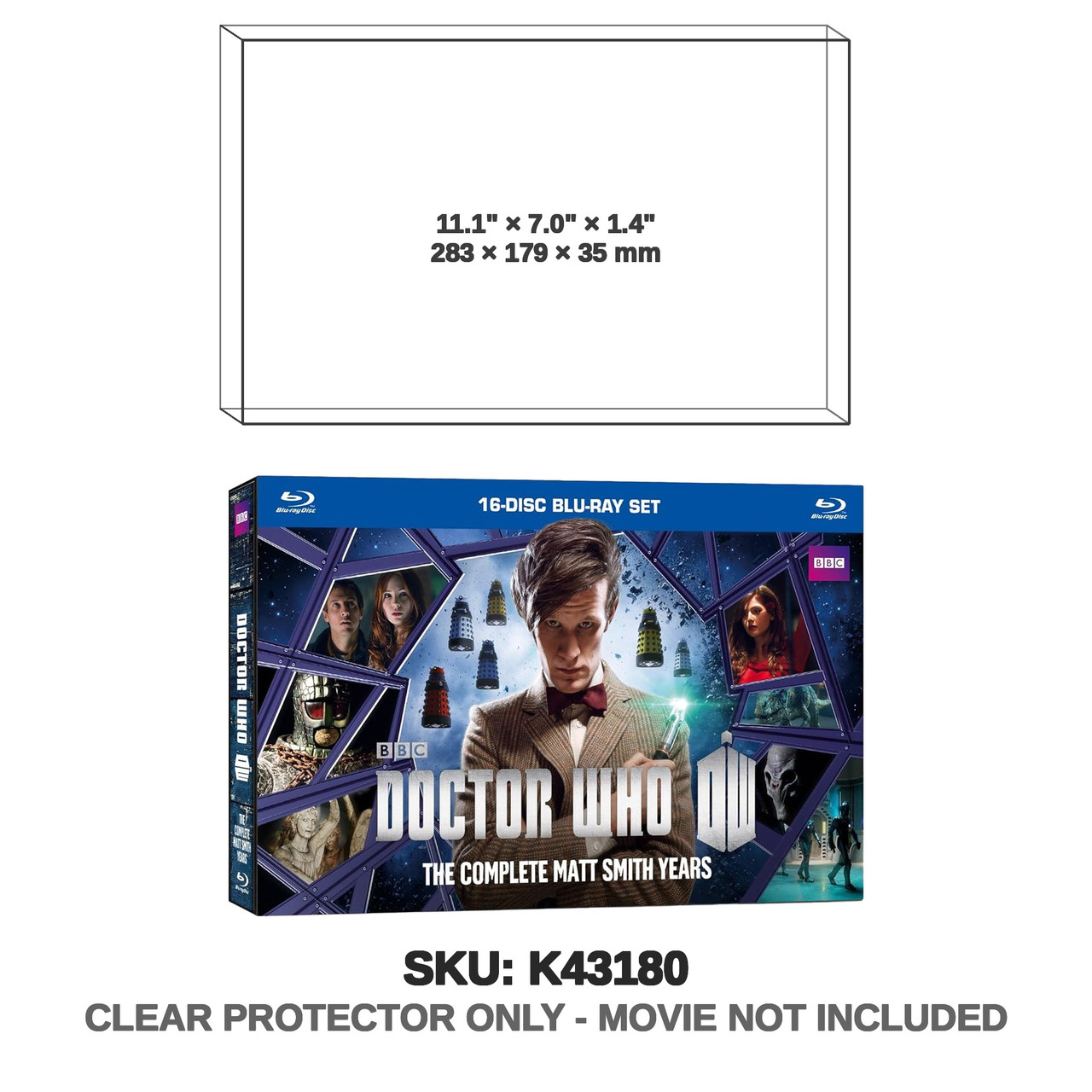 Doctor Who Complete Matt Smith Years Blu-ray
