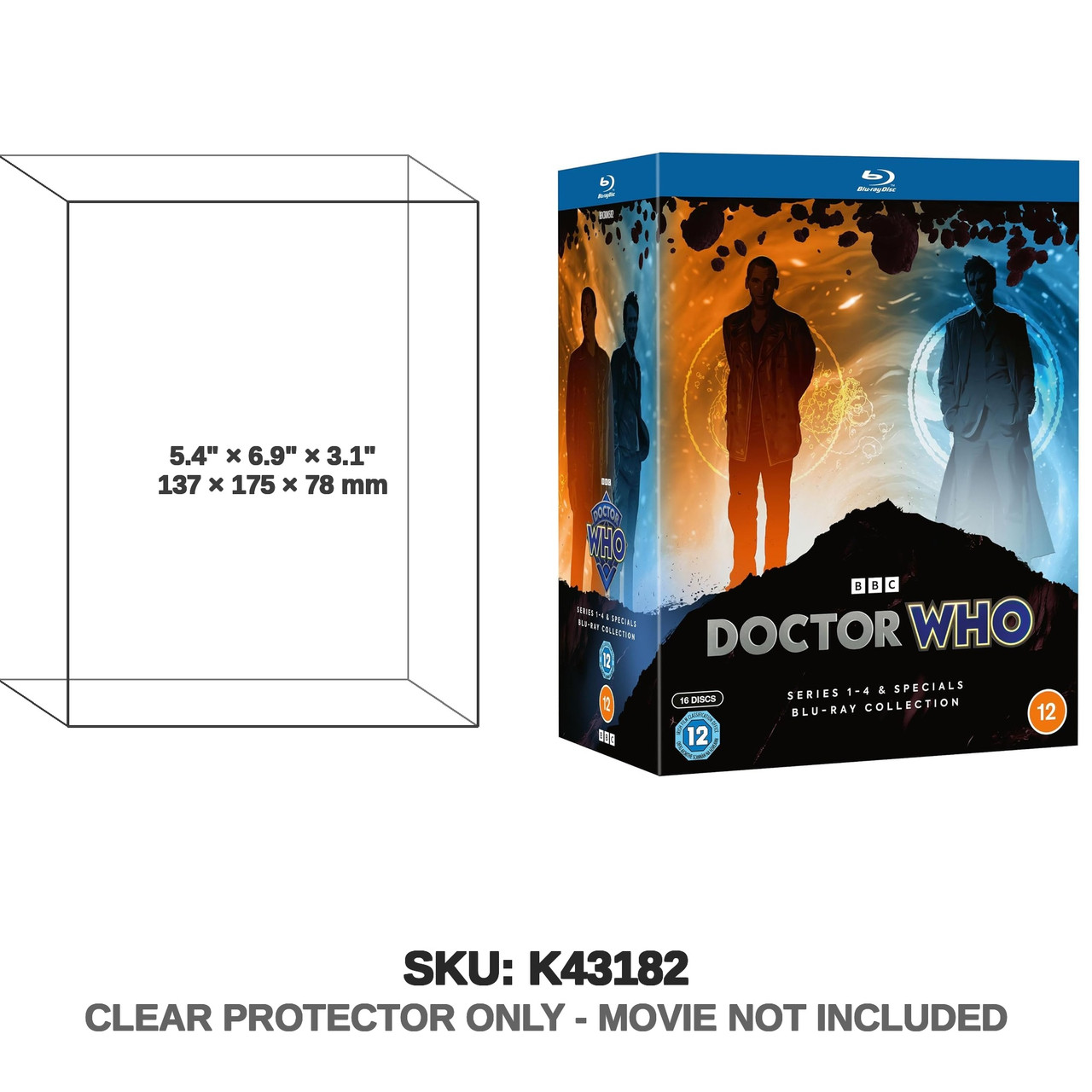 BBC Doctor Who Series 1-4 & Specials Blu-ray Collection