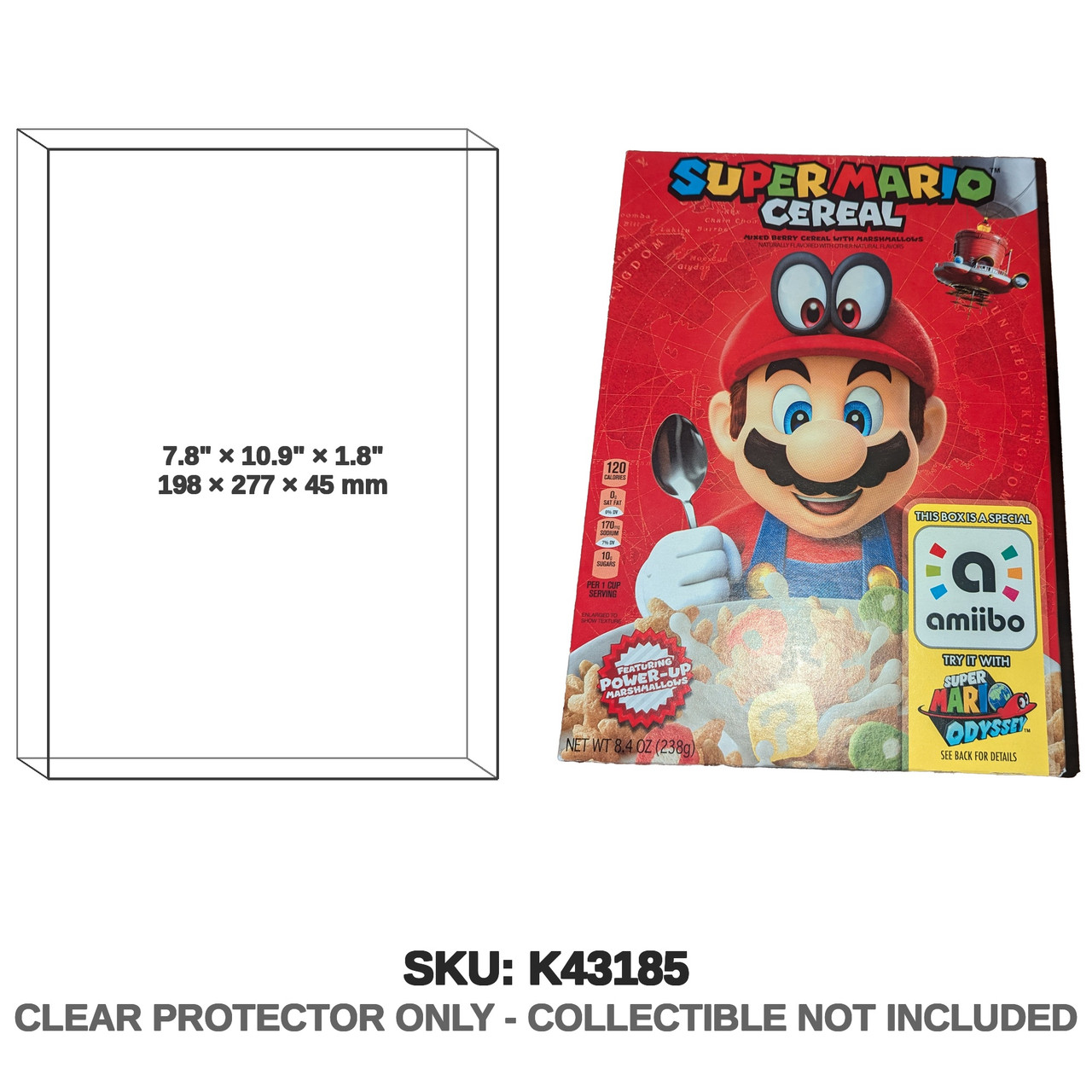 Super Mario Bros Amiibo Cereal