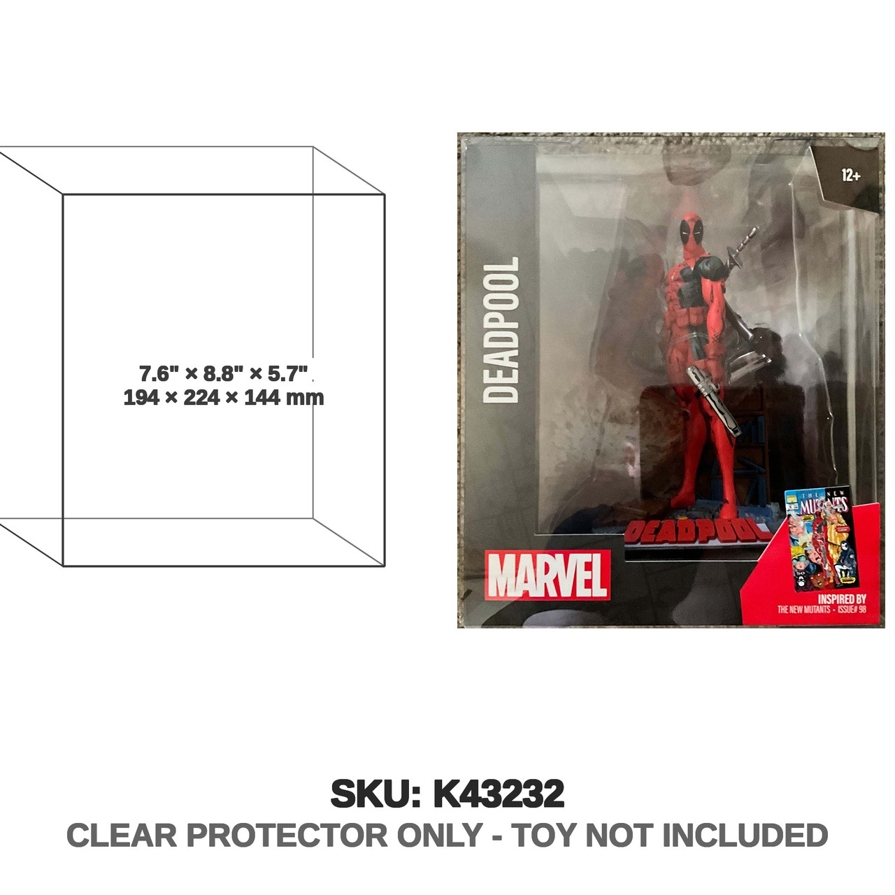 Deadpool Marvel McFarlane 1:10 Scale Figure