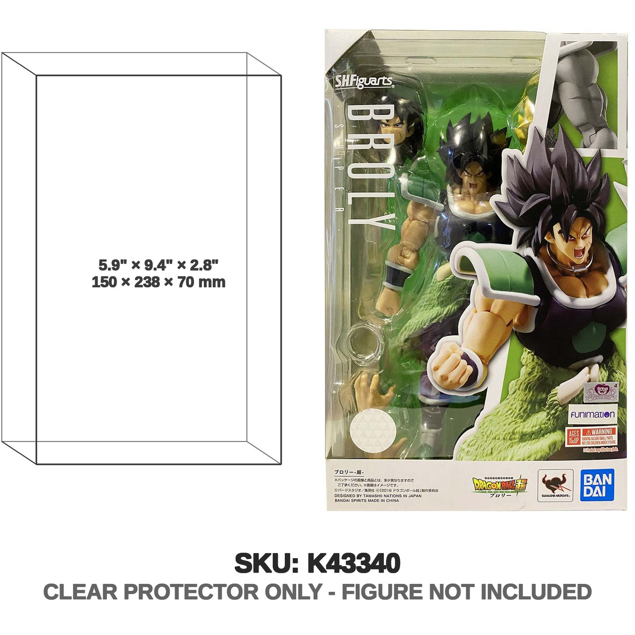 Broly Super Dragon Ball S.H.Figuarts Figure