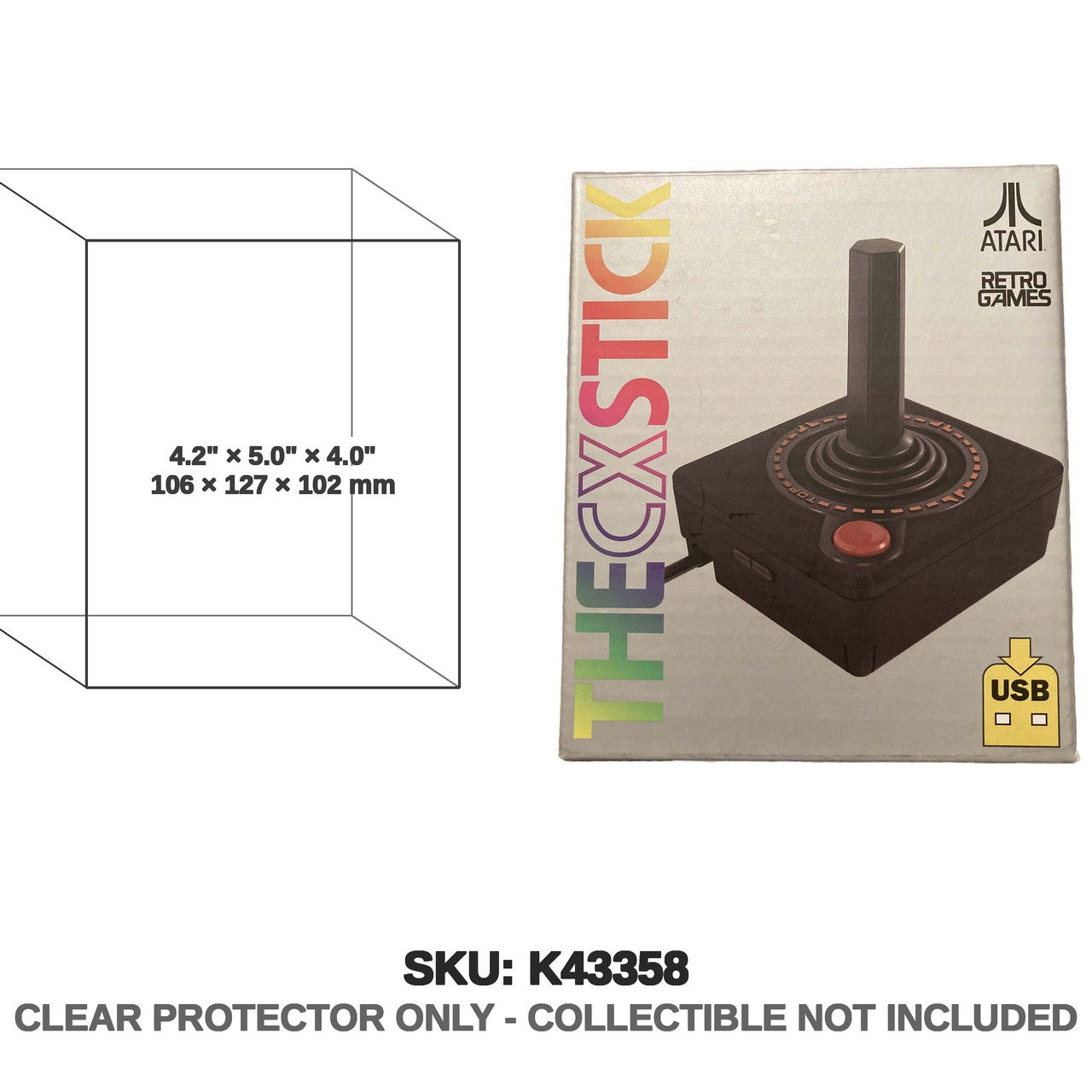 CX Stick Mini Joystick Controller Atari