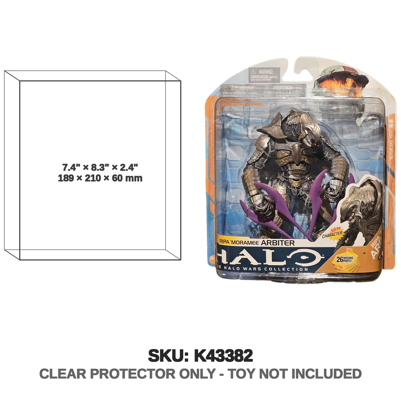 Ripa Moramee Arbiter Halo Wars Collection Figure