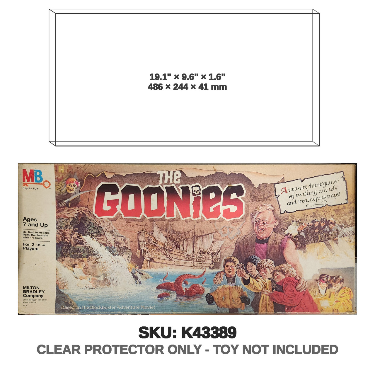 The Goonies Board Game 1985