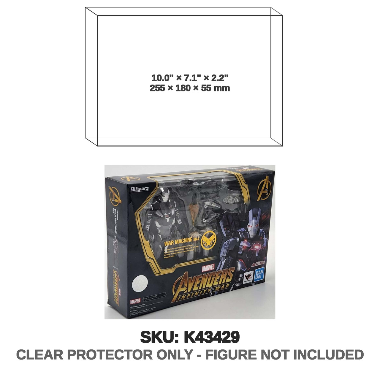 Bandai Marvel S.H.Figuarts Avengers Infinity War War Machine Mk4