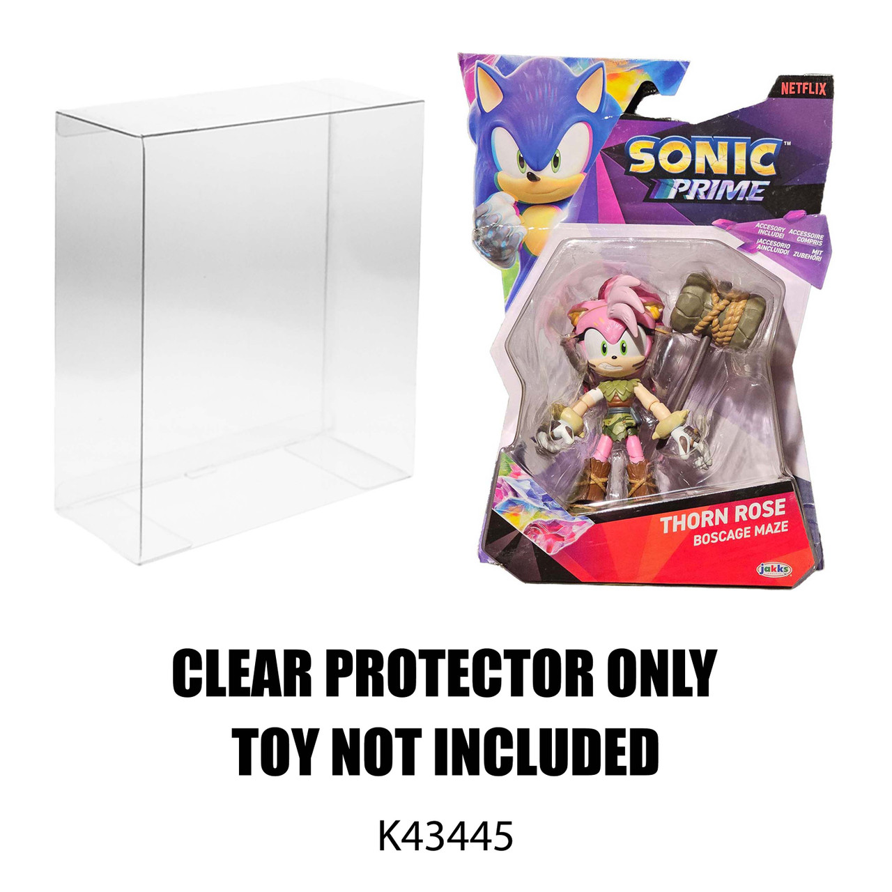 Protector For Jakks Pacific Sonic Prime Figure Thorn Rose