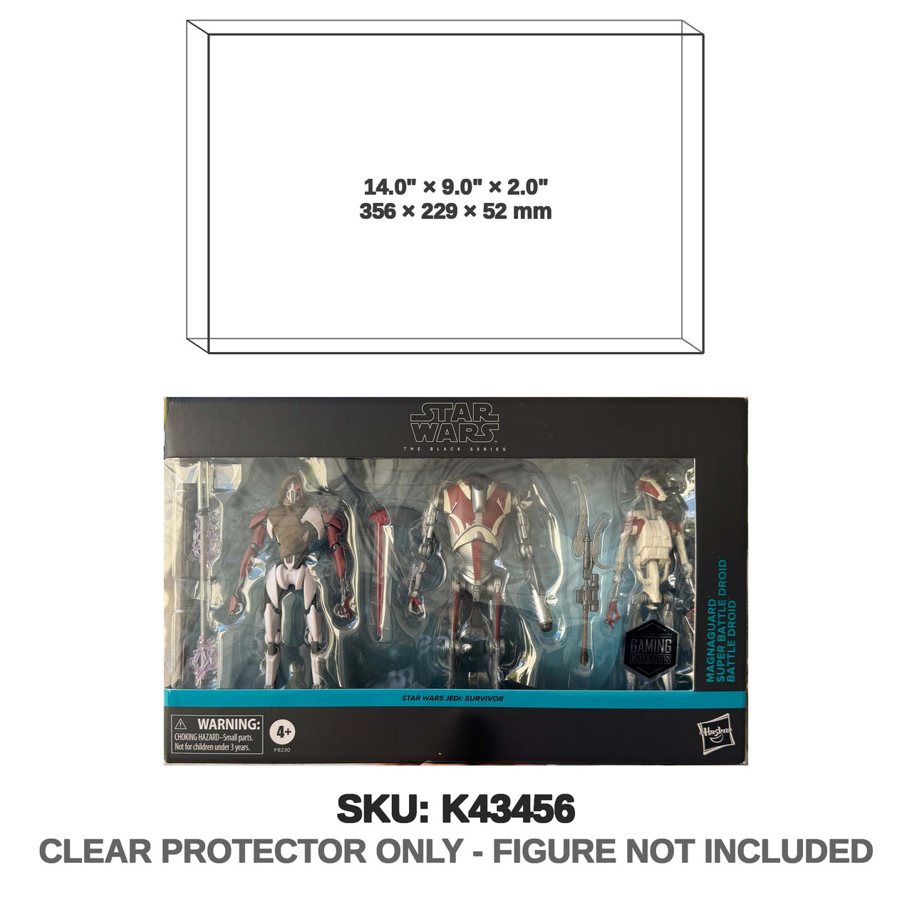 Jedi Survivor Droid 3-Pack Star Wars Black Series Figure
