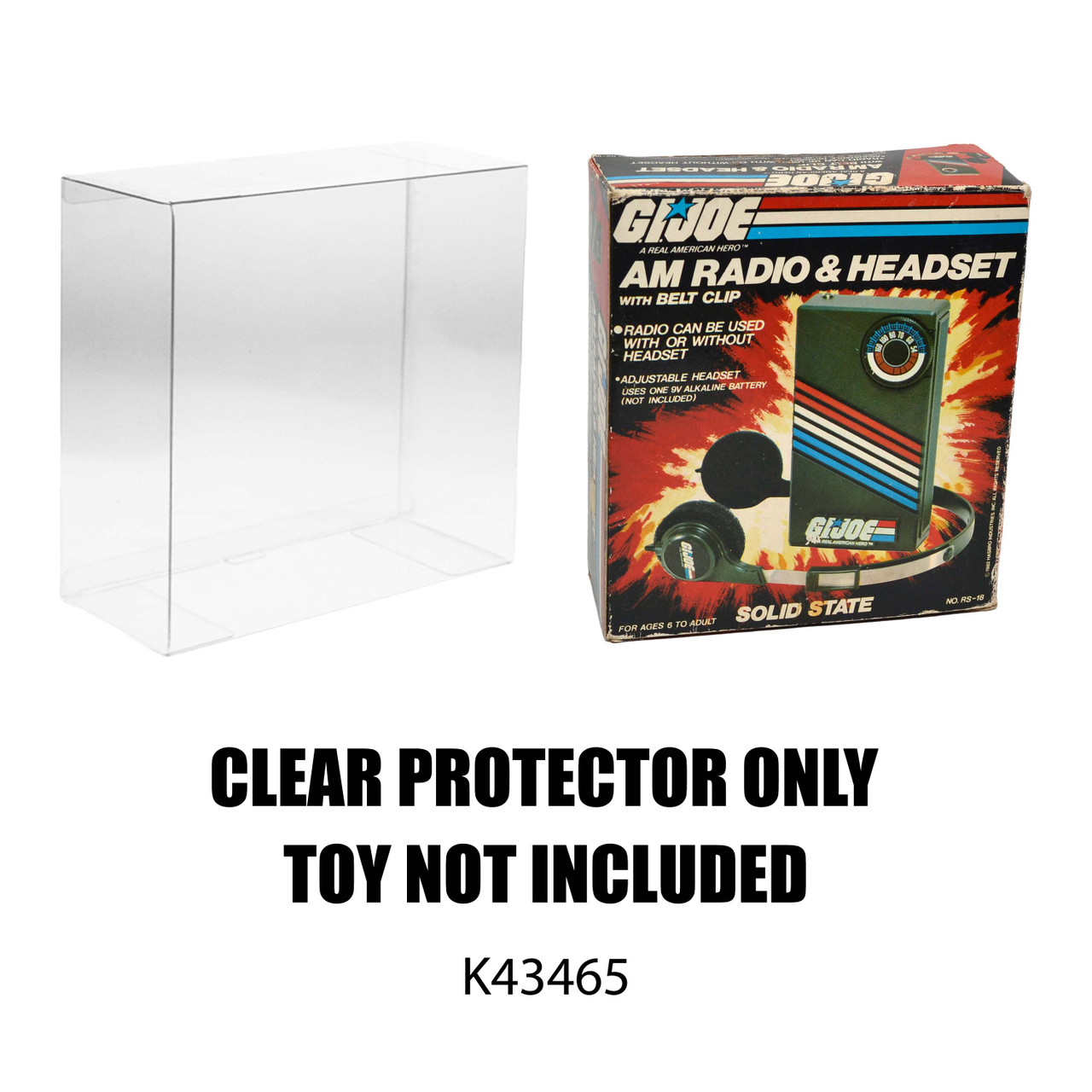Protector For G.I. Joe Nasta Am Radio & Headset