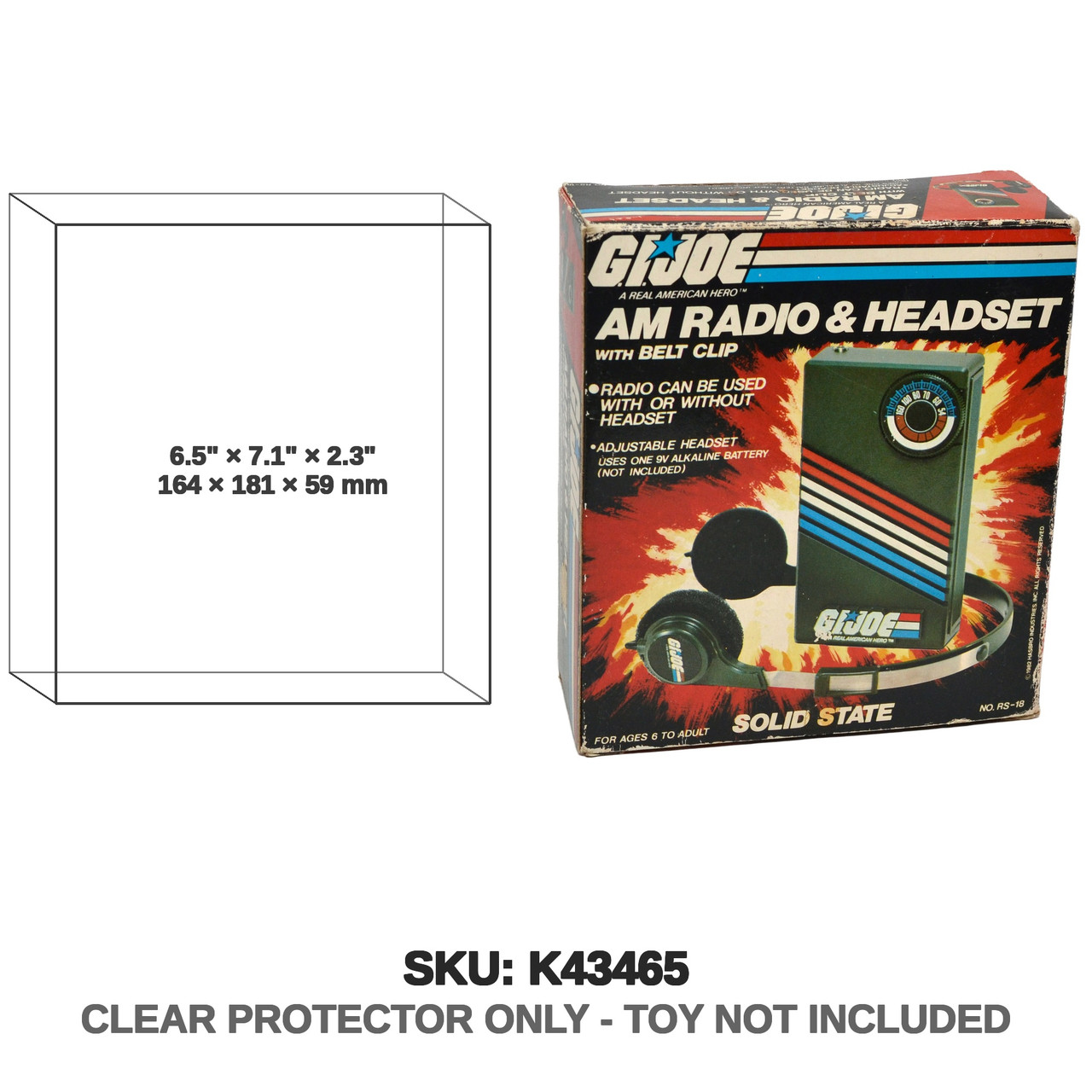 G.I. Joe Nasta Am Radio & Headset