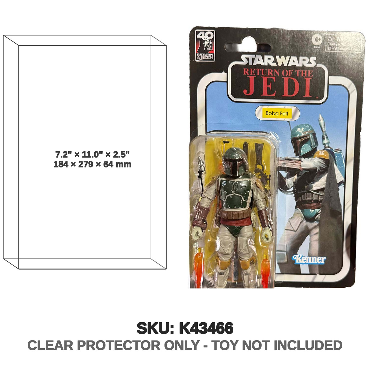 Boba Fett Star Wars 40th Anniversary Figure