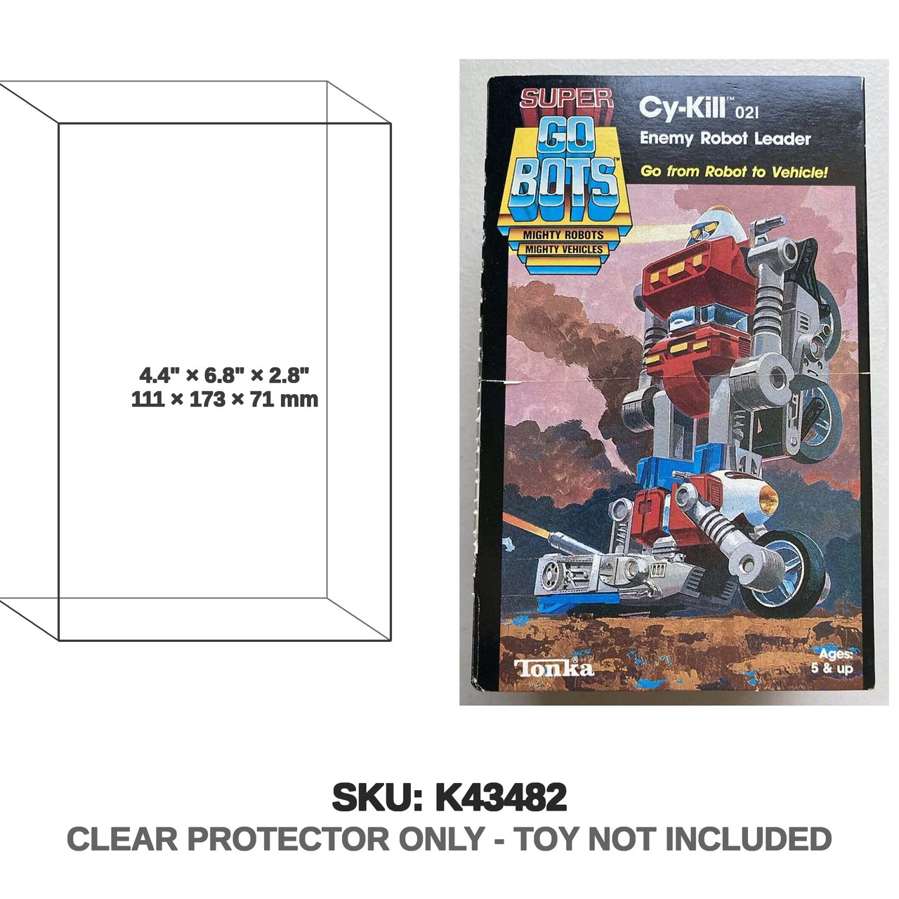Tonka Super Gobots Cy-Kill