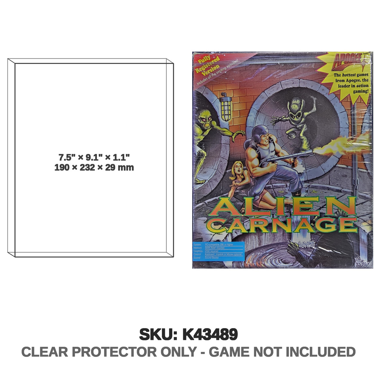 Apogee PC Game One-Piece Box