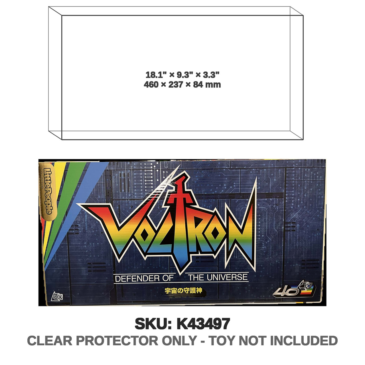 Mattel Creations Voltron Little People (Gold Label)