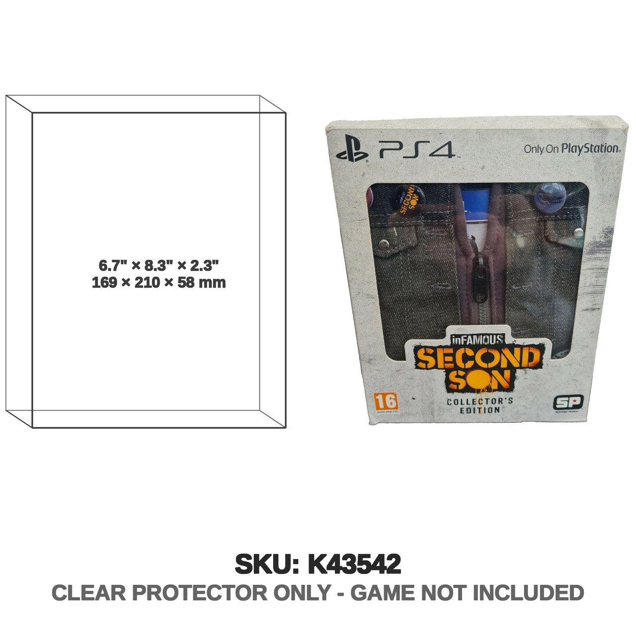 Sony Infamous Second Son PS4 Collector's Edition PAL