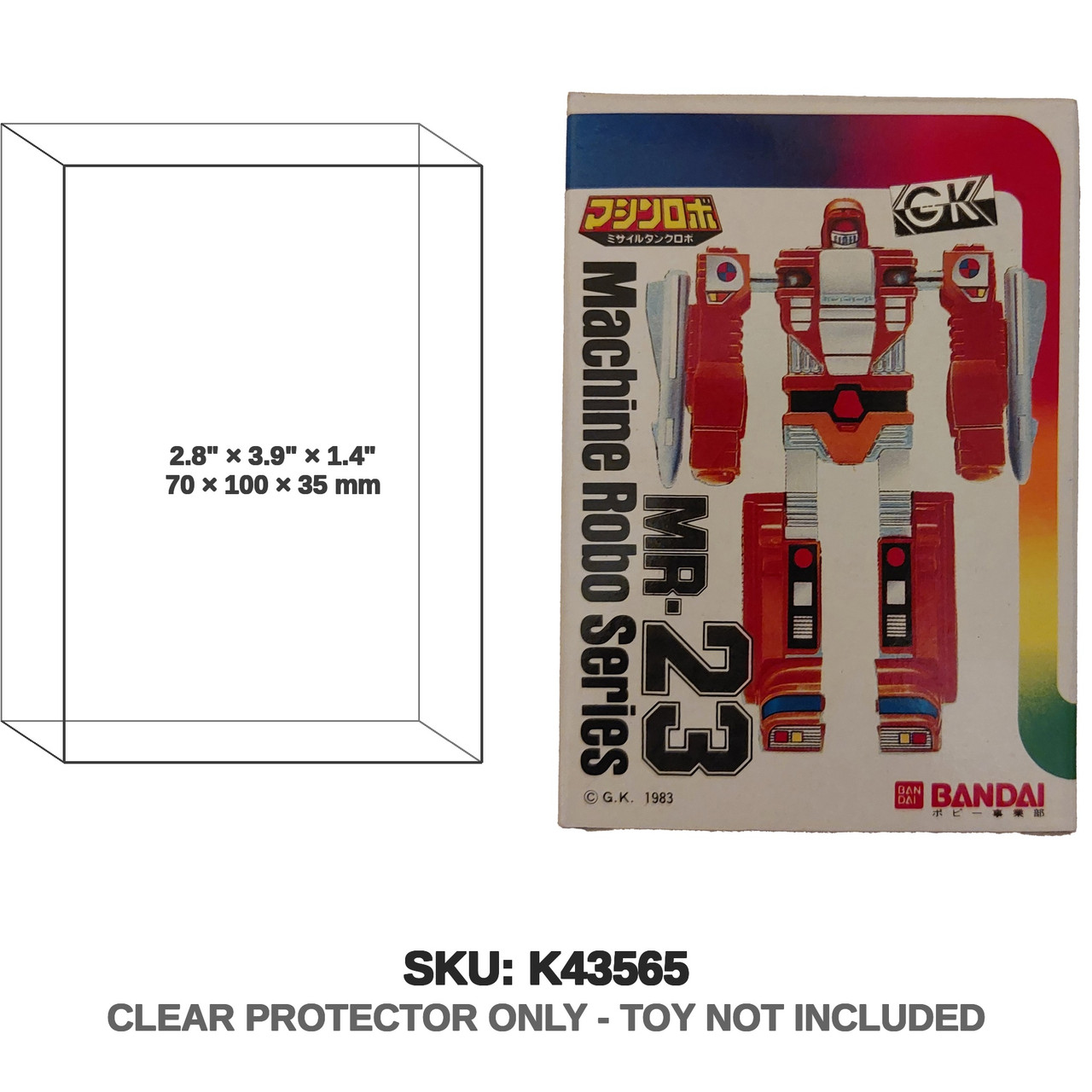 Machine Robo Mr. 23 Figure