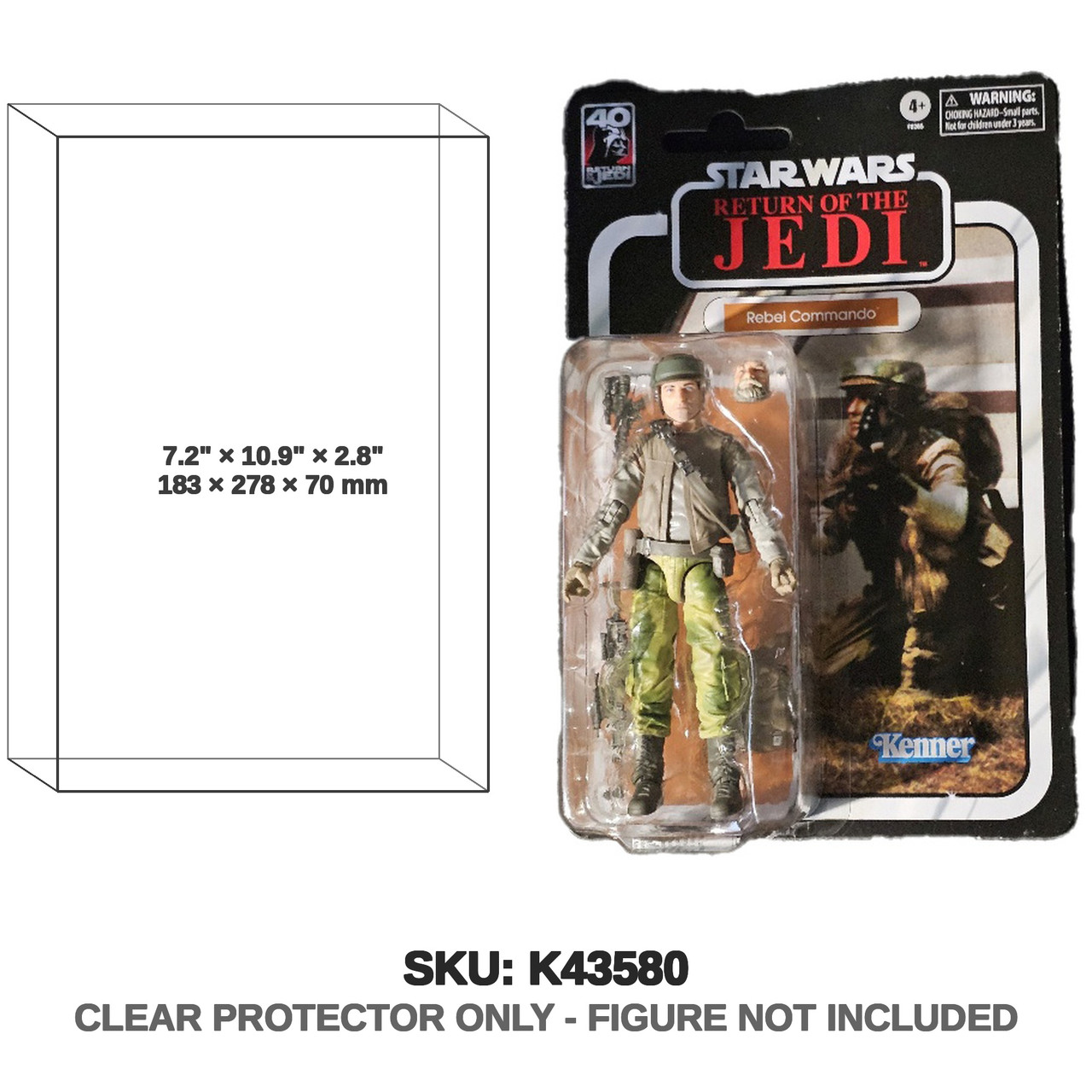 Star Wars The Black Series Return Of The Jedi Rebel Commando