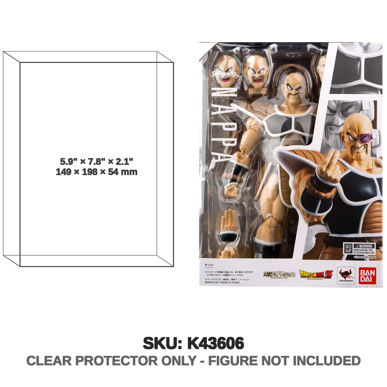 Nappa Dragon Ball S.H.Figuarts Figure