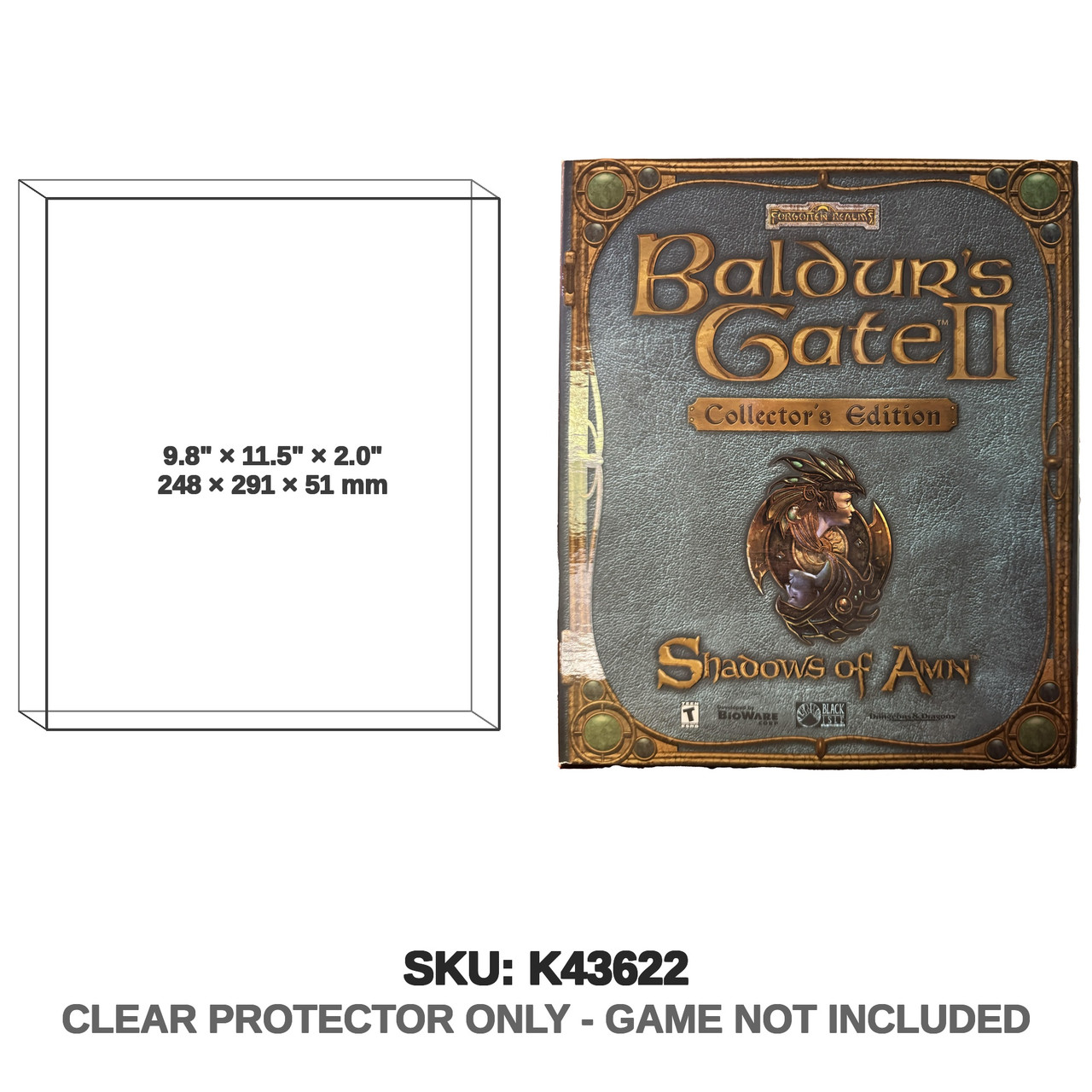 Baldur's Gate II Shadows of Amn Collector's Edition PC