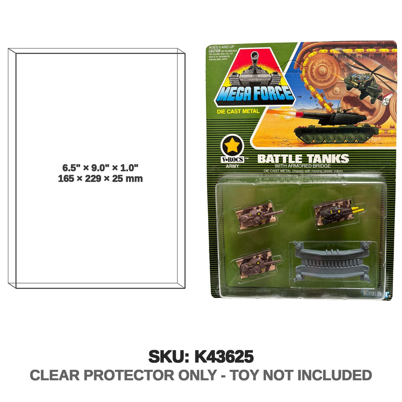 Kenner Mega Force - Carded| Small